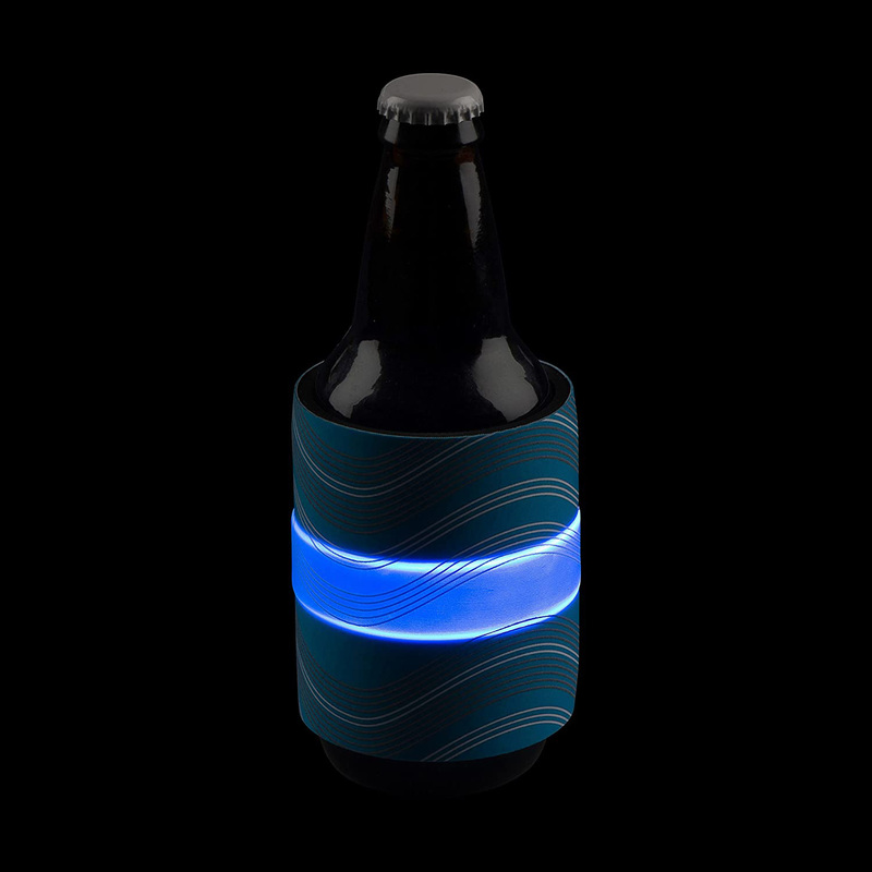 Nite Ize Slap Lit Led Drink Wrap, SLDW-03-R3, Blue