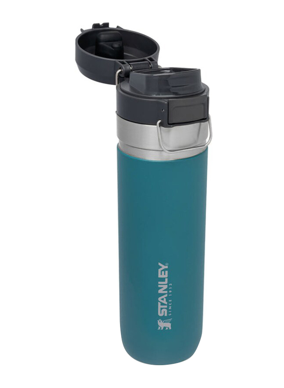 Stanley 24oz Stainless Steel Quick Flip Water Bottle, Lagoon