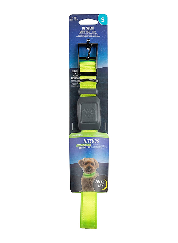 Nite Ize Rechargeable Led Collar, Small, Lime