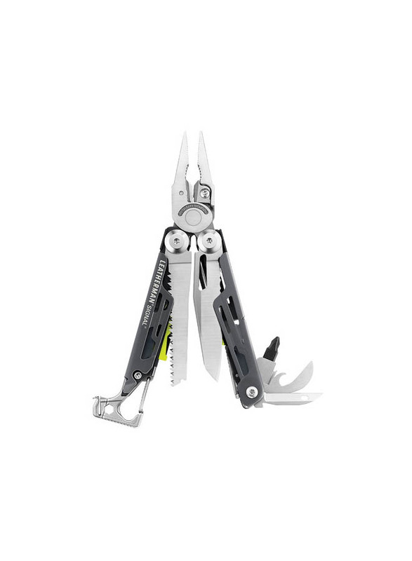 Leatherman Signal Nylon Peg Multi Tool, Grey/Silver