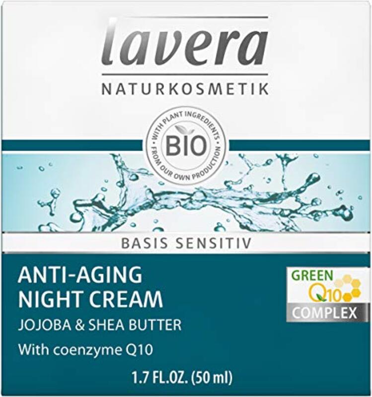 Lavera Q10 Moisture & Care Anti-Ageing Wrinkle Night Cream, 50ml