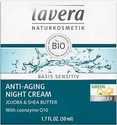 Lavera Q10 Moisture & Care Anti-Ageing Wrinkle Night Cream, 50ml