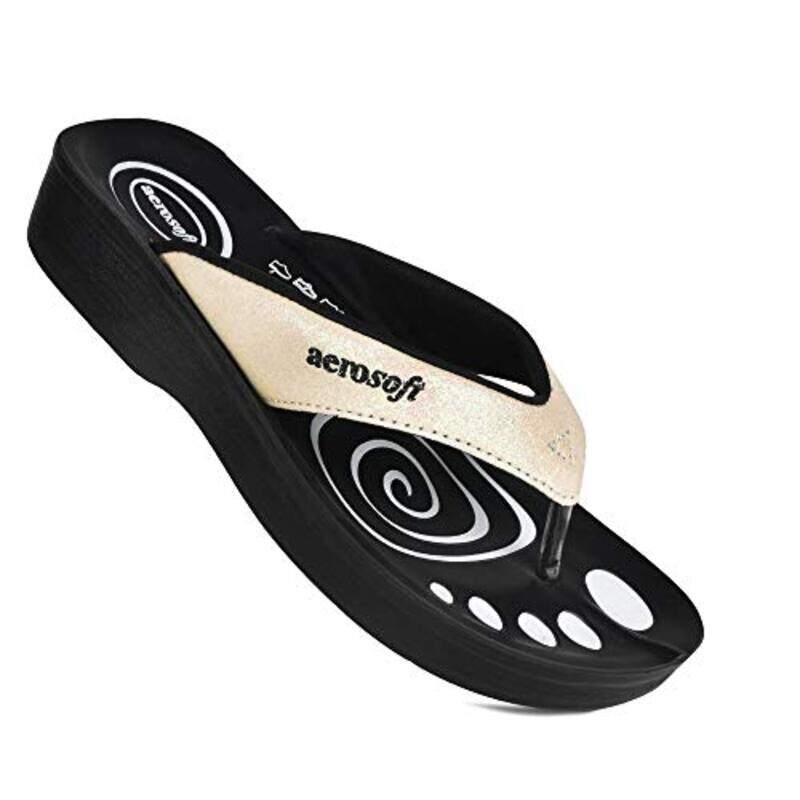 

Aerosoft Orthotic Arch Supportive Flip Flops Sandals for Women