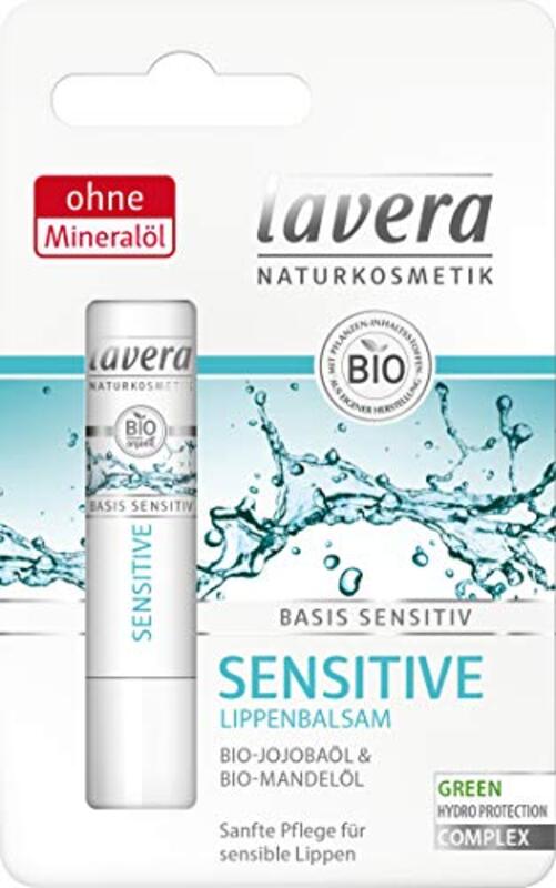 Lavera Basis Sensitive Lip Balm, 6 Pieces, White