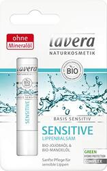 Lavera Basis Sensitive Lip Balm, 6 Pieces, White