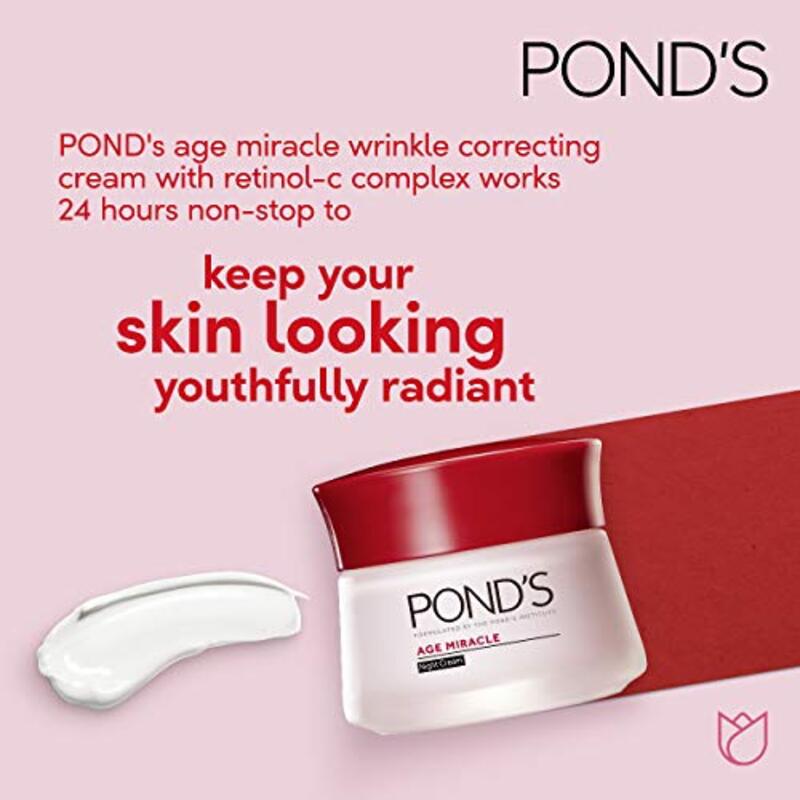 Pond's Age Miracle Deep Action Night Cream, 50g