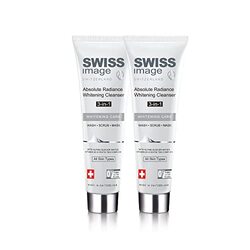 Swiss Image 3-in-1 Whitening Care Face Wash, Face Scrub and Face Mask, 100ml, 2 Pieces