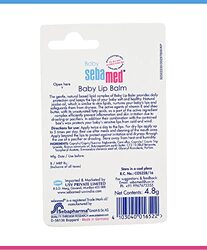 Sebamed Baby Lip Balm, 4.8gm, White