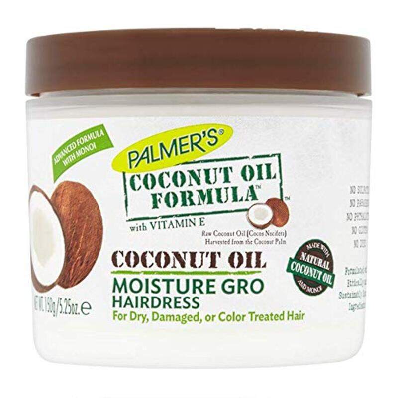 

Palmers Coconut Oil Formula Dry & Damaged Hair Cream with Vitamin E for All Hair Types, 150g