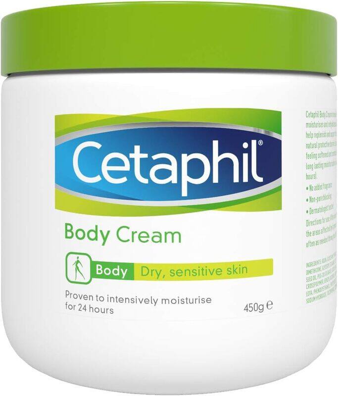 

Cetaphil Sensitive, Body Skincare, Body Moisturising Cream 450g