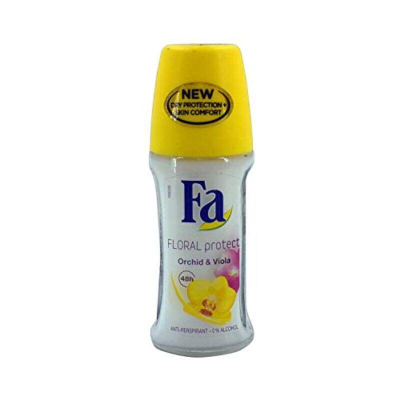 

Fa Floral Protect Orchid & Viola Anti-Perspirant Roll On, 50ml