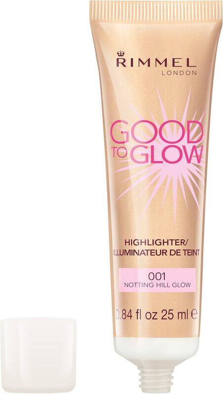 

Rimmel London Good To Glow Highlighter, 001 Notting Hill Glow, 25 ml