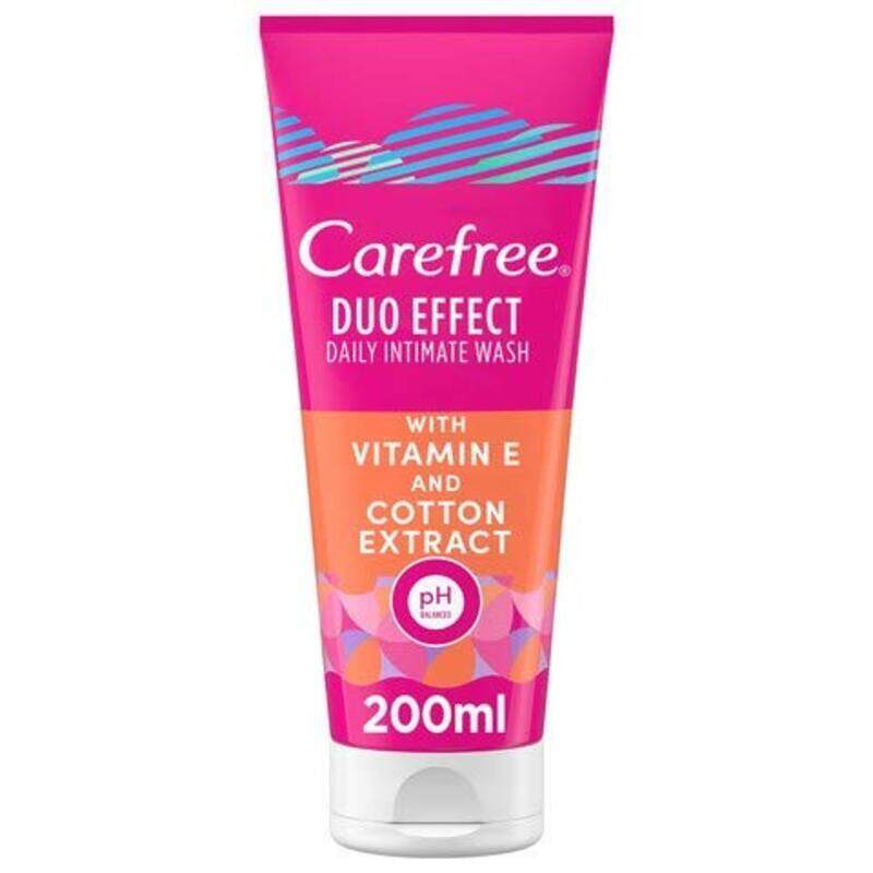 

Carefree Vitamin E & Cotton Extract Daily Intimate Wash, 200ml