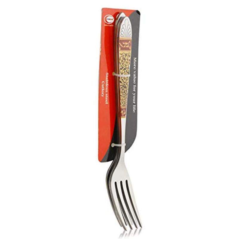 

Kitchenmark 3-Piece Stainless Steel Table Fork Set, Silver