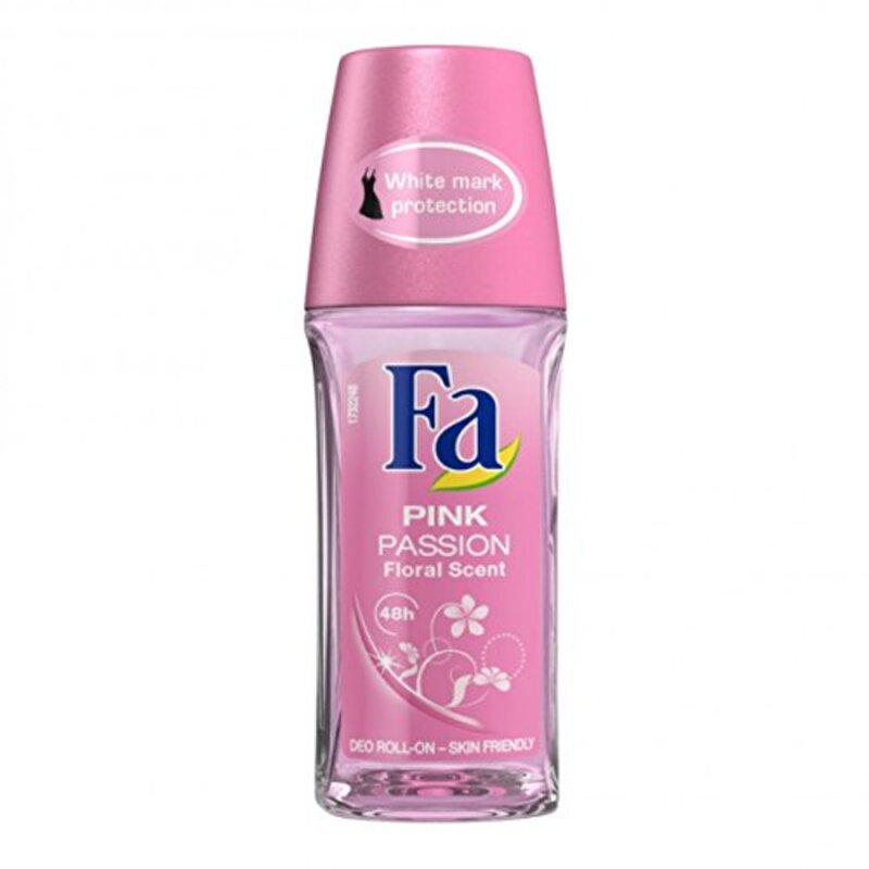 Fa Pink Passion Floral Scent Deodorant Roll On, 50ml