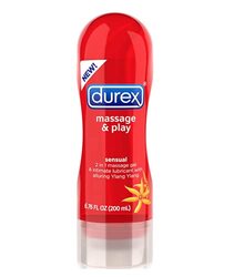 Durex Play Sensual Massage 2 in 1 Lube with Ylang Ylang, 200ml