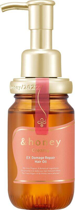 

&honey Generic & Honey Creamy EX Damage Repair Hair Oil 3.0 Thick Honey Beauty for Damaged Hair 3.4 fl oz 100 ml