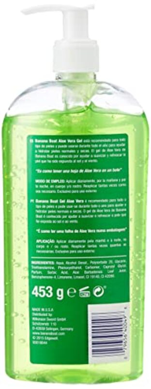 Banana Boat Aloe Vera Skin Care Gel, 400ml