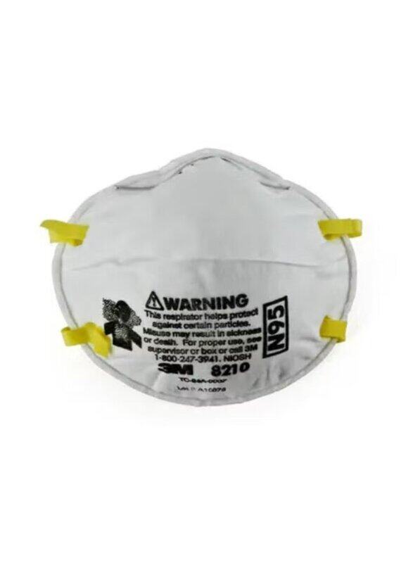 

3M 8210 Particulate Respirator Mask, N95, 20-Pieces