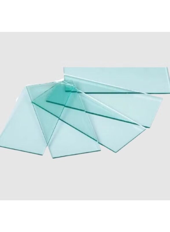 Welding Glass, Clear, 50 x 108mm, 50 Pieces