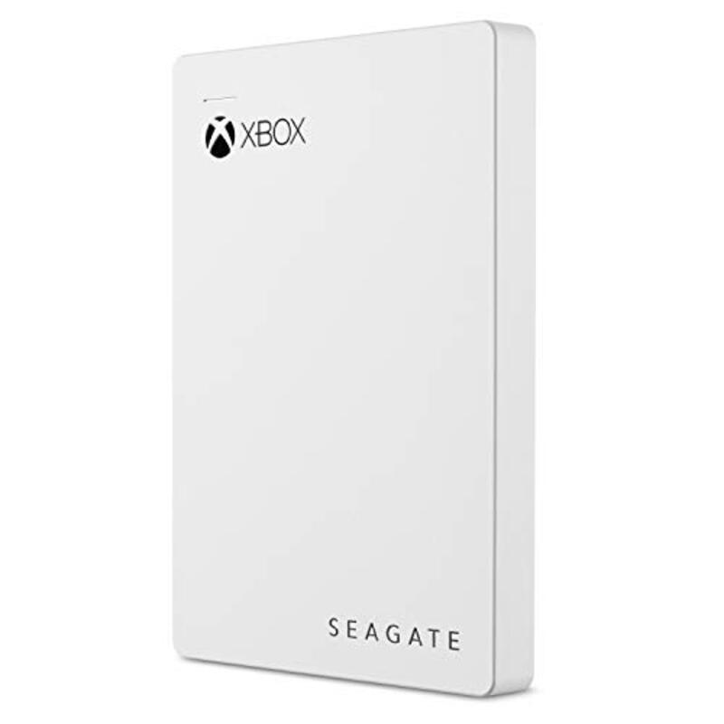 Seagate 4 TB Portable Game External Hard Drive for Xbox/Xbox One, White