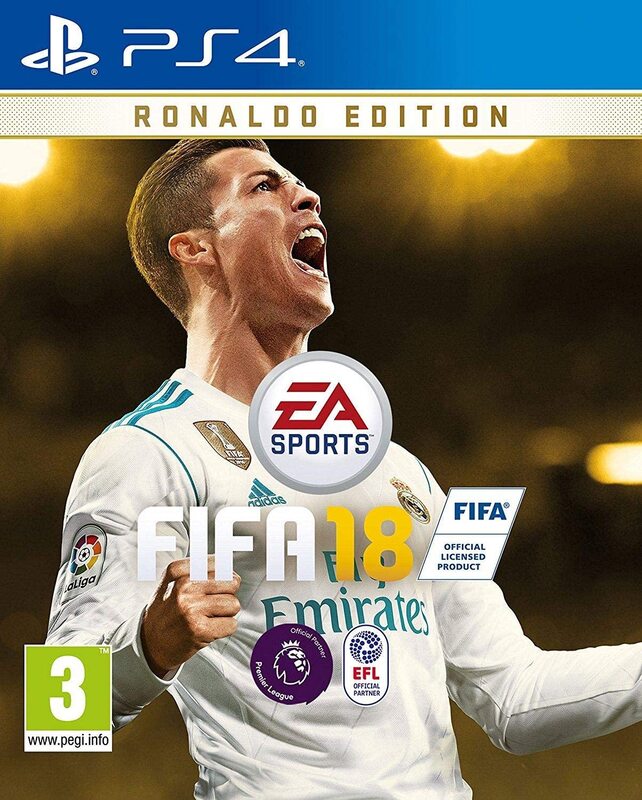 FIFA 18 Ronaldo Edition for PlayStation 4 (PS4) by EA Sports