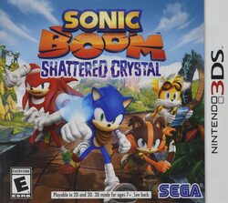 Sonic Boom Shattered Crystal for Nintendo 3DS by Sega
