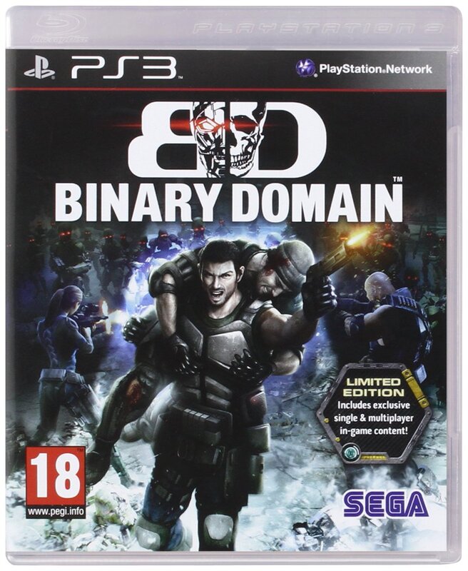 Binary Domain Limited Edition Game for PlayStation 3 (PS3) by Sega