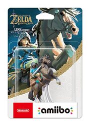 Nintendo The Legend Zelda Series Link Riding Breath of Wild Amiibo Action Figure, Ages 6+