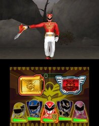 Power Rangers Mega Force Video Game for Nintendo 3DS by Bandai