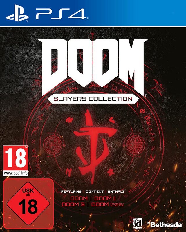DOOM Slayers Collection Video Game for PlayStation 4 (PS4) by Bethesda