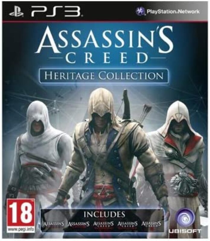 Assassins Creed Heritage Collection Video Game for PlayStation 3 (PS3) by Ubisoft