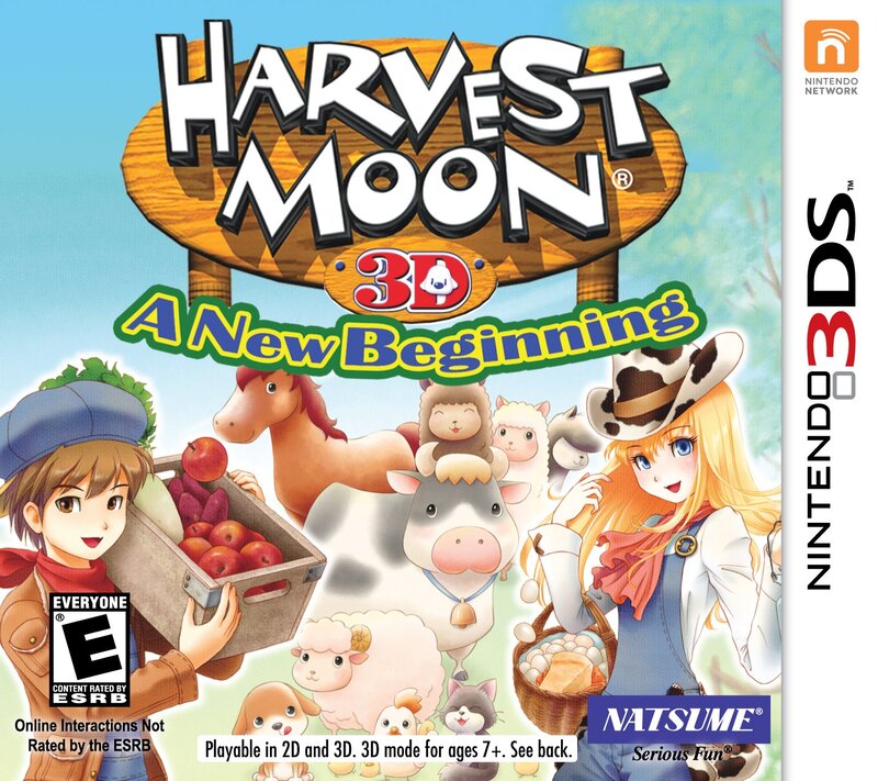 

Harvest Moon 3D: A New Beginning for Nintendo 3DS by Natsume