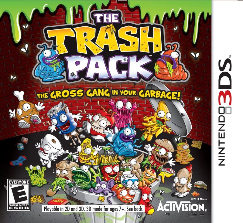 The Trash Pack The Gross Gang in Your Garbage for Nintendo 3DS by Activision