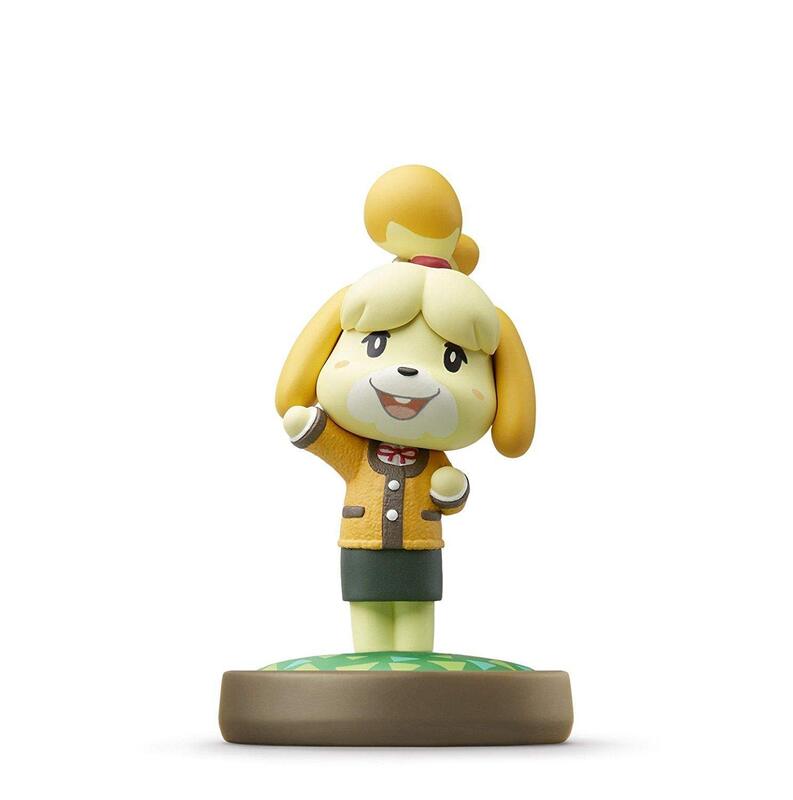 Nintendo Isabelle Amiibo Winter Outfit Action Figure, Ages 6+