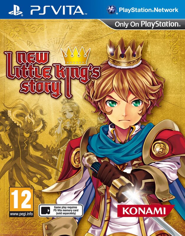 New Little Kings Story Game for PlayStation Vita by Konami