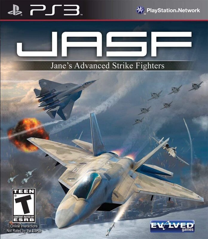 Jasf Jane's Advanced Strike Fighter Video Game for PlayStation 3 (PS3) by Evolved Games
