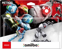 Nintendo Metroid Dread Amiibo Figurine, 2 Piece, Multicolour