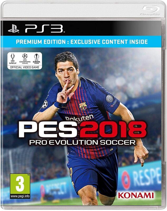 Pes 2018 Pro Evolution Soccer For PlayStation 3 (PS3) by Konami