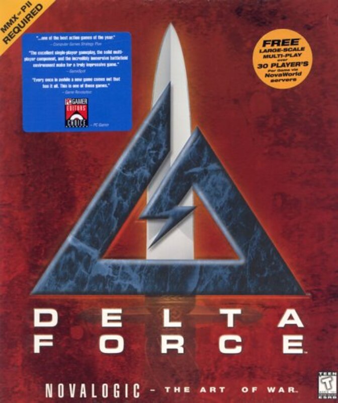 Delta Force Videogame for PC by NovaLogic