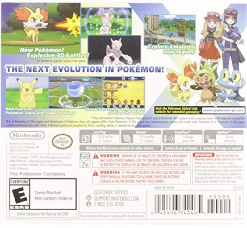 Pokemon X for Nintendo 3DS by Nintendo