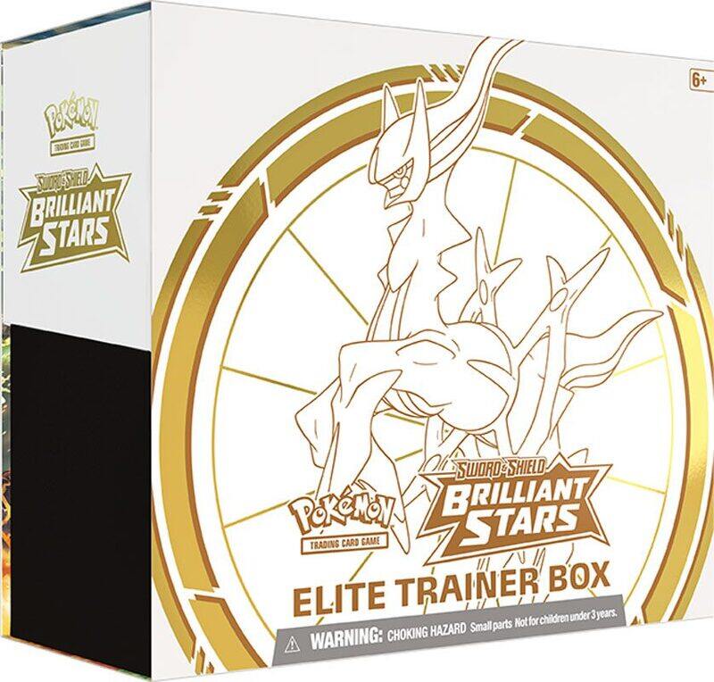 

POKEMON TCG SWORD & SHIELD BRILLIANT STARS ELITE TRAINER BOX