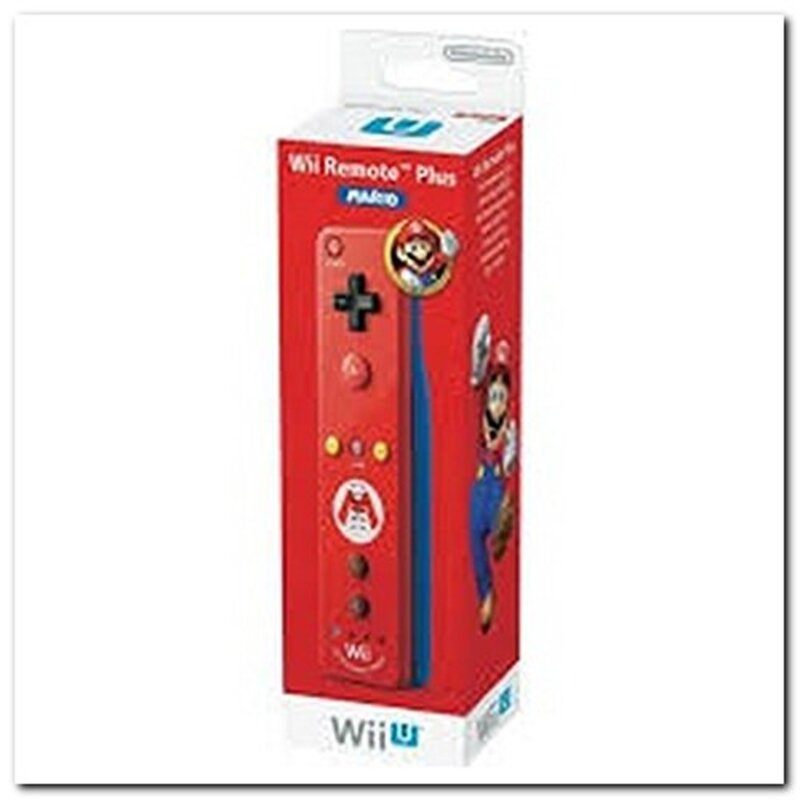 Nintendo Mario Motion Control Remote Plus for Nintendo Wii, Red