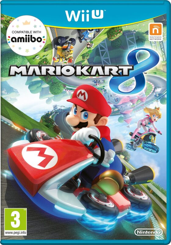Mario Kart 8 European Version Physical Video Game Software for Nintendo Wii U by Nintendo