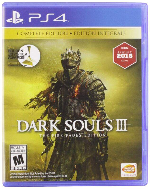 

Dark Souls III The Fire Fades Edition for PlayStation 4 by Bandai Namco Entertainment