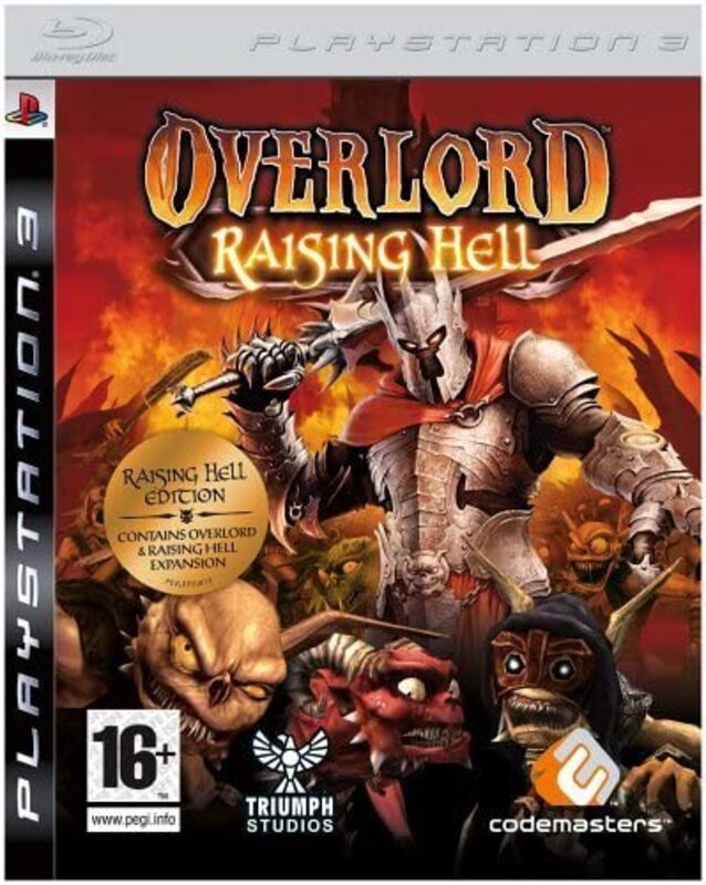 Overlord Raising Hell Videogame for PlayStation 3 (PS3) by Codemasters