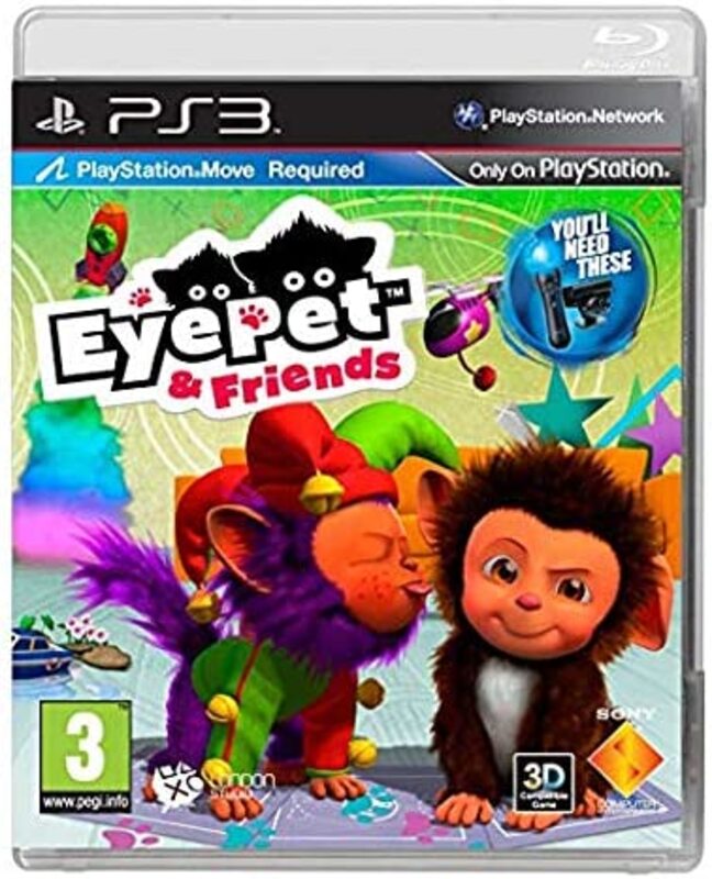 Eyepet & Friends Video Game for PlayStation 3 (PS3) by Sony