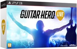 Activision Guitar Hero Live with Guitar Controller Game for PlayStation PS3, Black