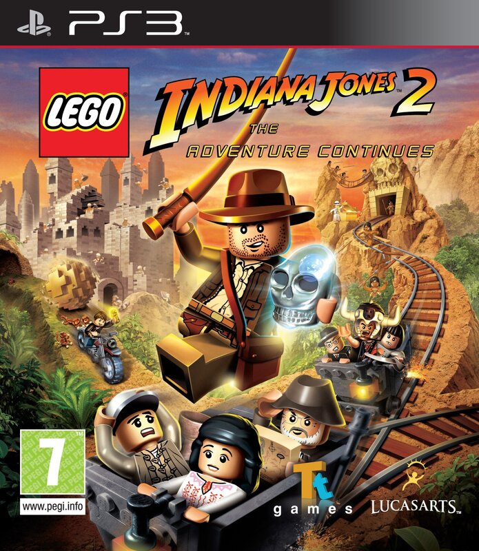 Lego Indiana Jones 2 The Adventure Continues for PlayStation 3 by Lucasarts