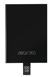 Microsoft 500GB Media Hard Drive for Xbox 360, Black